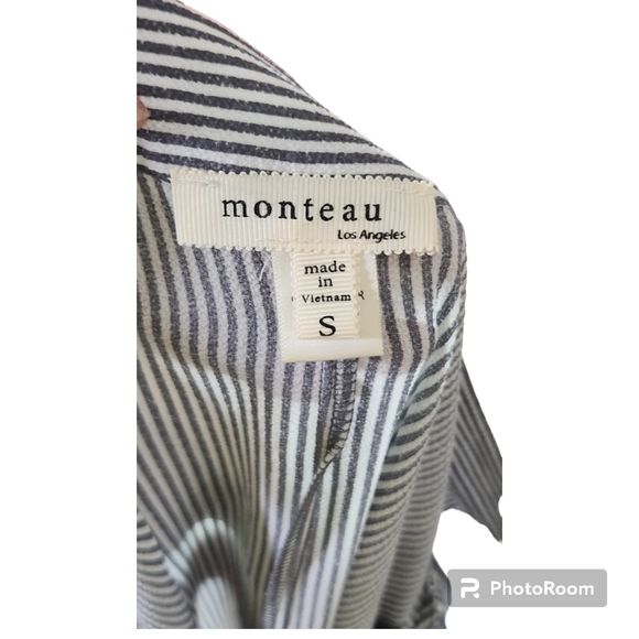 Stripped Jumpsuit with square neckline  SzS - Picture 5 of 5